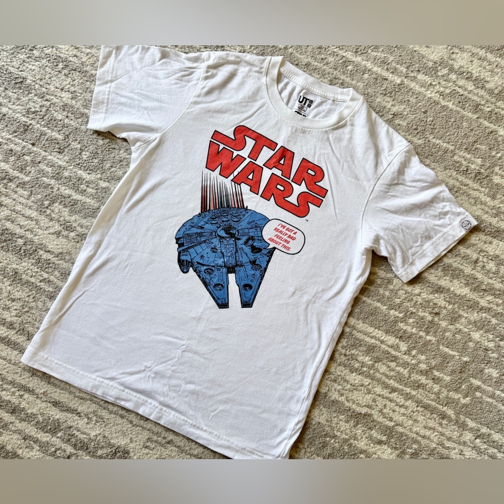 Uniqlo x Star Wars Millennium Falcon shirt